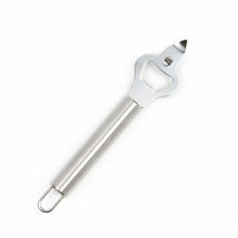 Load image into Gallery viewer, Plated Stainless Steel Metal Church Key &amp; Beer Bottle Opener
