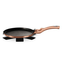 Load image into Gallery viewer, Berlinger Haus 25cm Marble Coating Pancake Pan - Rose Gold Metallic Line
