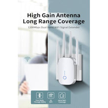 Load image into Gallery viewer, Dual Band Wifi Extender
