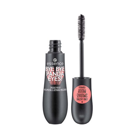 essence Bye Bye Panda Eyes! Smudge-Proof Volumizing and Defining Mascara 01 Buy Online in Zimbabwe thedailysale.shop