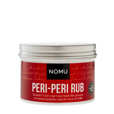 NOMU Peri-Peri Rub 65g Buy Online in Zimbabwe thedailysale.shop