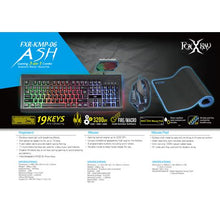 Load image into Gallery viewer, Foxxray KMP-06 Ash Gaming 3-In-1 Combo
