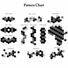 Load image into Gallery viewer, Hexagon Mirror Tiles Décor - Rose Gold - Self Adhesive- 20cm - Large - 6-Pack
