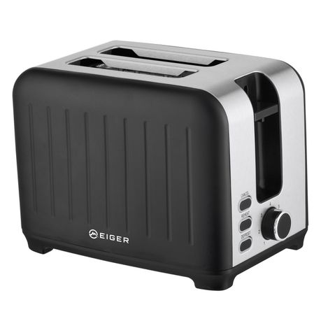 Eiger Alinea Nero Series 2-Slice Stainless Steel Toaster Buy Online in Zimbabwe thedailysale.shop