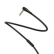 Load image into Gallery viewer, Hoco UPA15 1M 3.5mm AUX Cable with Mic - Black
