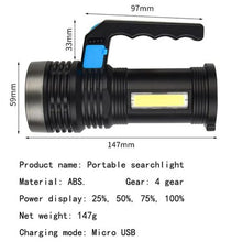 Load image into Gallery viewer, Outdoor Multi-Function LED COB Hand Lamp - Box of 3 Units
