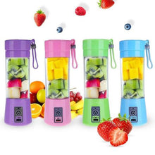 Load image into Gallery viewer, Portable And Rechargeable Smoothie Blender - Blue
