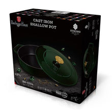 Load image into Gallery viewer, Berlinger Haus 26cm Enamel Coating Oven Safe Mini Pot with Lid - Emerald
