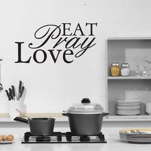 Load image into Gallery viewer, Fantastick Wall Decor - Eat-pray-love - Black

