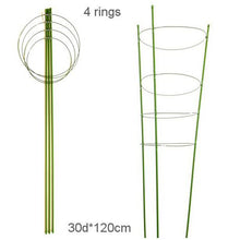 Load image into Gallery viewer, PH Garden - Metal Flower Support 4 Rings 120cm
