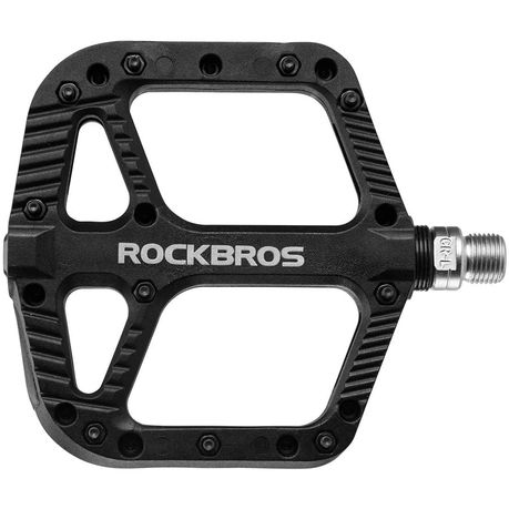 Rockbros MTB Pedals With Nylon Composite Fiber Material Wide Flat Platform Buy Online in Zimbabwe thedailysale.shop