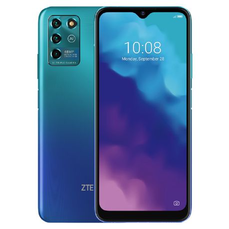 ZTE Blade V30 VITA 128GB Dual Sim - Gradient Blue Buy Online in Zimbabwe thedailysale.shop