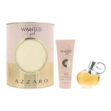 Azzaro Wanted Girl Eau De Parfum 50ml & Body Lotion 100ml (Parallel Import) Buy Online in Zimbabwe thedailysale.shop