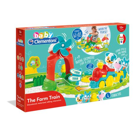 Clementoni Baby - The Farm Train Buy Online in Zimbabwe thedailysale.shop