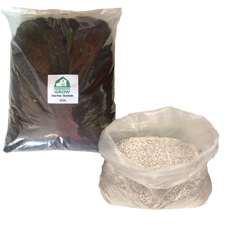 Coco and Perlite Bundle - 20L Coco Peat with 5L Perlite Buy Online in Zimbabwe thedailysale.shop