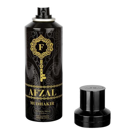 Afzal non alcoholic Mudhakir deodorant 200ml Buy Online in Zimbabwe thedailysale.shop