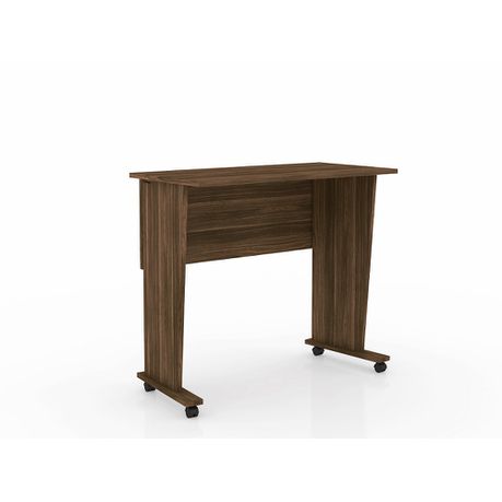 Techno Mobili  Demountable Office Desk W/ Castors - Walnut / Nogal Buy Online in Zimbabwe thedailysale.shop