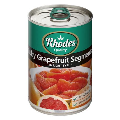Rhodes - Grapefruit Segments in Fruit Juice 12x410g