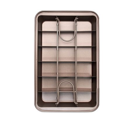 Brownie Baking Tray & Cutter Buy Online in Zimbabwe thedailysale.shop