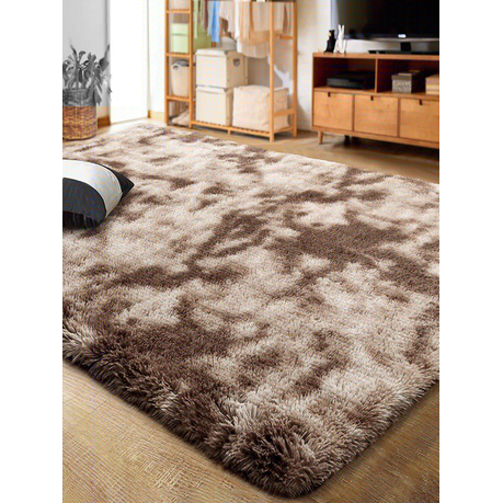 Shaggy Fluffy Dark Brown Rug Buy Online in Zimbabwe thedailysale.shop
