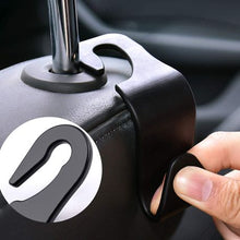 Load image into Gallery viewer, Killerdeals Car Seat Headrest Hooks - Black - 4 Piece Set
