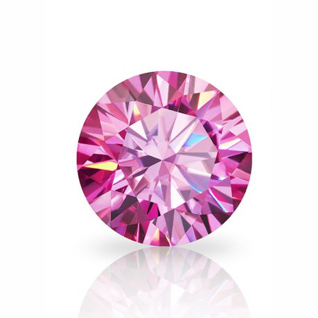 0.5 Carat Moissanite, Brilliant Round Cut, 5mm Buy Online in Zimbabwe thedailysale.shop