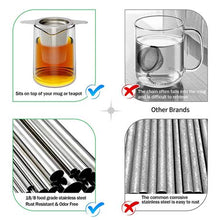 Load image into Gallery viewer, Oribibi - Tea Strainer / Infuser Basket - Extra Fine Mesh, Stainless Steel

