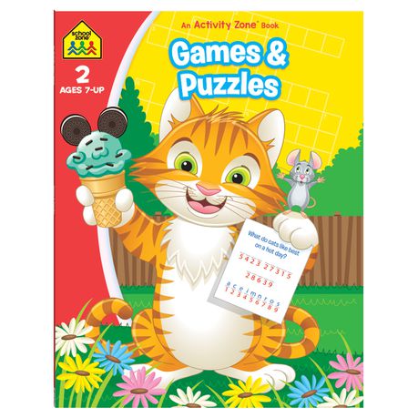 School Zone Games and Puzzles Activity Zone Book Buy Online in Zimbabwe thedailysale.shop