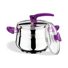Load image into Gallery viewer, Bonera 3 Piece Special Pressure Cooker Set - Purple - 10L
