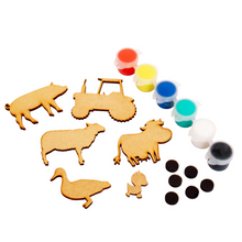 Load image into Gallery viewer, Make Your Own Magnet Set - Craft Kit – Farm
