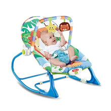 Load image into Gallery viewer, Time2Play Baby Music and Vibrating Rocker Chair Blue
