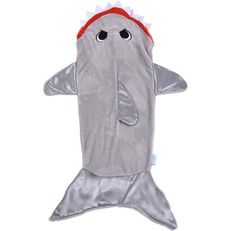 Snuggie tails shark blanket - grey Buy Online in Zimbabwe thedailysale.shop