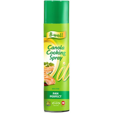 B-well Canola Cooking Spray - 12 x 300ml Buy Online in Zimbabwe thedailysale.shop