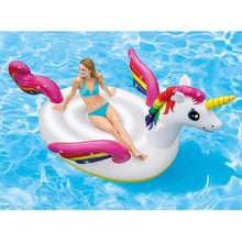 Load image into Gallery viewer, GoVogue - Large Inflatable Unicorn Pool Island
