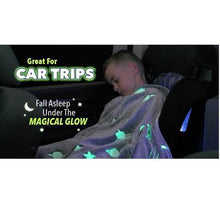 Load image into Gallery viewer, Glow in the Dark Blanket - Kids
