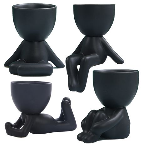 Garden Pot Plant Succulent Set of 4 Buy Online in Zimbabwe thedailysale.shop