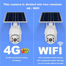 Load image into Gallery viewer, 1080P HD Zoom PTZ Solar Powered CCTV Security Camera PIR Human Detection
