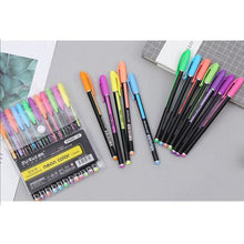 Load image into Gallery viewer, 12 Fineliner Colour Pens-Neon DL147
