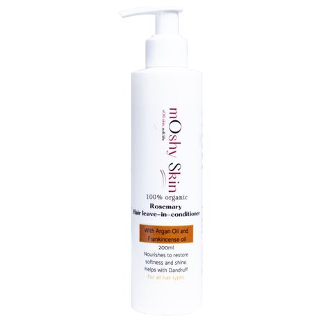 Moshy Skin. Rosemary Hair Leave-In Conditioner.100% Organic