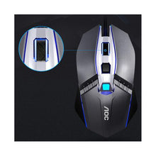 Load image into Gallery viewer, AOC KM410 Metal Series Backlight USB Wired Gaming Keyboard &amp; Mouse Combo
