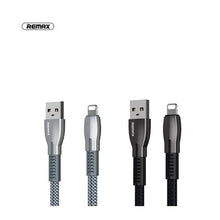 Load image into Gallery viewer, Remax Gonro Series 2.4A Data Cable For Lightning RC-159I - Black
