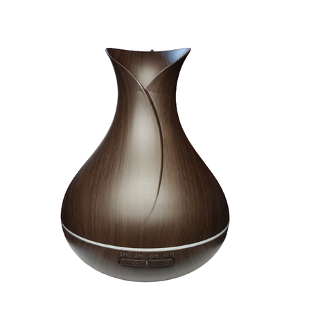 Decorative Essential Oil Diffuser & Humidifier - 550ml - Dark Wood Grain Buy Online in Zimbabwe thedailysale.shop