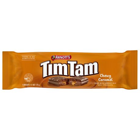 Arnotts - Tim Tam Caramel Biscuits 175g Buy Online in Zimbabwe thedailysale.shop