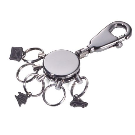 TROIKA Keyring with Carabiner, 5 Exchangeable Rings and 3 Charms – PATENT Buy Online in Zimbabwe thedailysale.shop