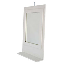 Load image into Gallery viewer, Fold Up Wall Mounted Desk &amp; Mirror 100x60cm -White
