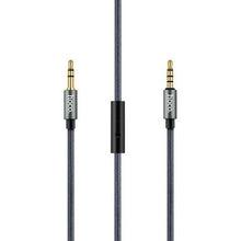 Load image into Gallery viewer, Hoco UPA04 Noble Sound 1M 3.5mm AUX Cable with Mic - Tarnish
