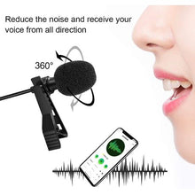 Load image into Gallery viewer, Microphone with 3.5mm Jack, Mic Compatible with iPhone and Samsung Huawei
