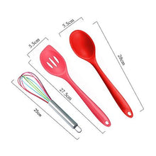 Load image into Gallery viewer, 10 Piece Silicone Kitchen Utensil Set - Multi-Coloured
