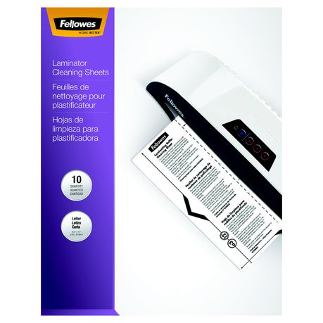 Fellowes Laminating Cleaning and Carrier Sheets