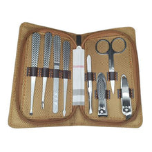 Load image into Gallery viewer, 8 Piece Stainless Steel Manicure Set

